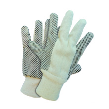 8oz. Natural White Canvas Dotted Garden Work Warehouse Farming Gloves